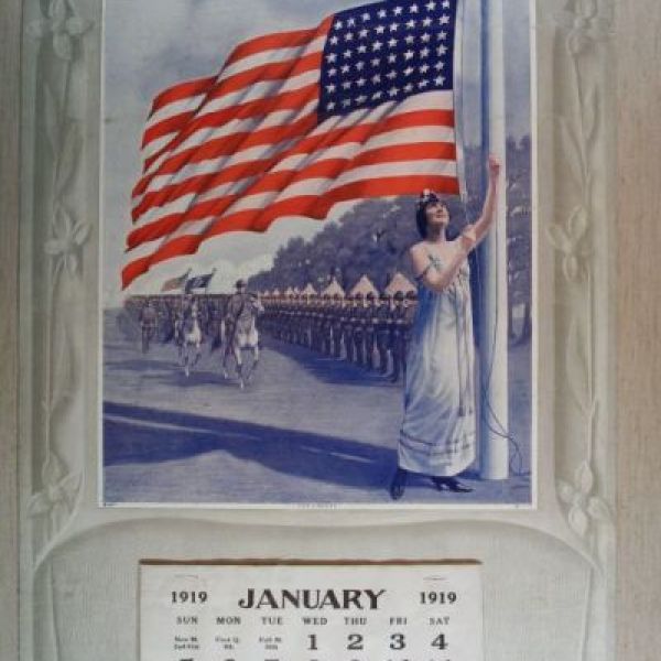 Calendars from the First World War period